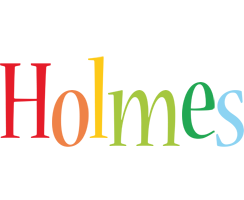 Holmes birthday logo