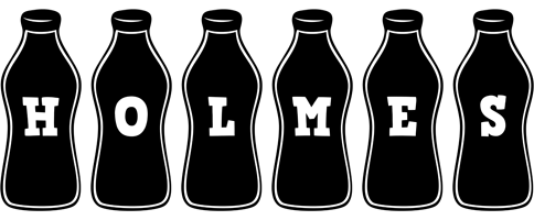 Holmes bottle logo