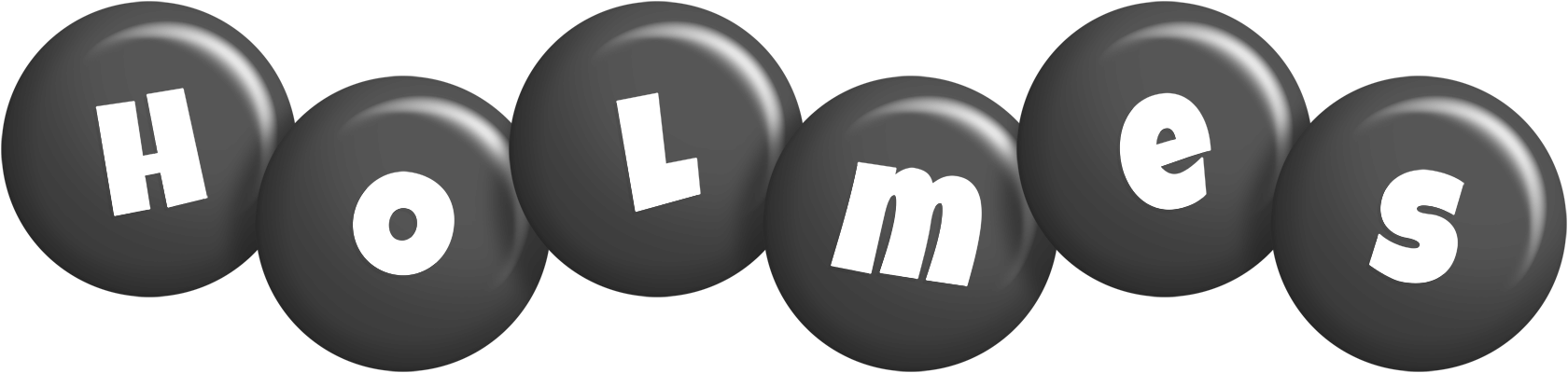 Holmes candy-black logo