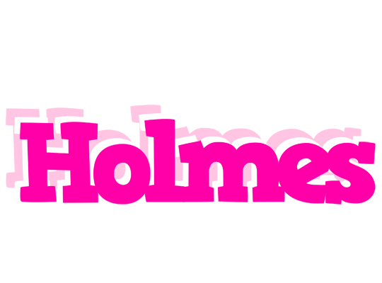 Holmes dancing logo