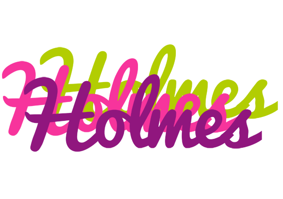 Holmes flowers logo