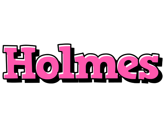 Holmes girlish logo