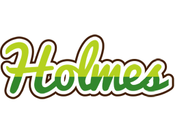 Holmes golfing logo