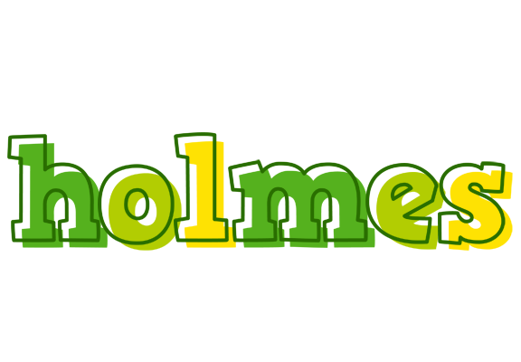Holmes juice logo