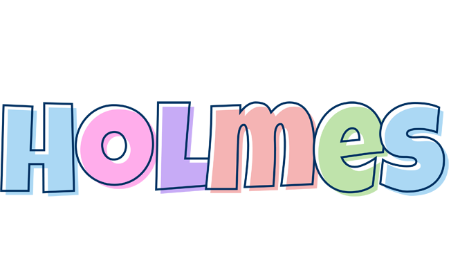 Holmes pastel logo