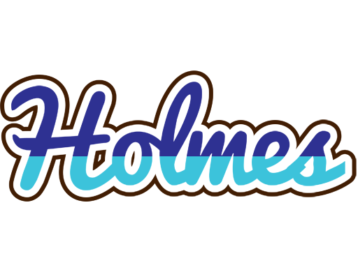 Holmes raining logo