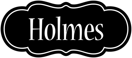 Holmes welcome logo