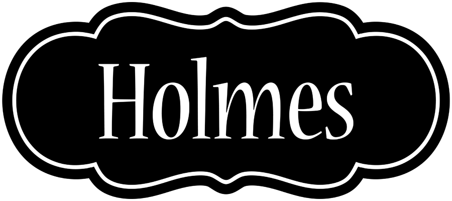 Holmes welcome logo