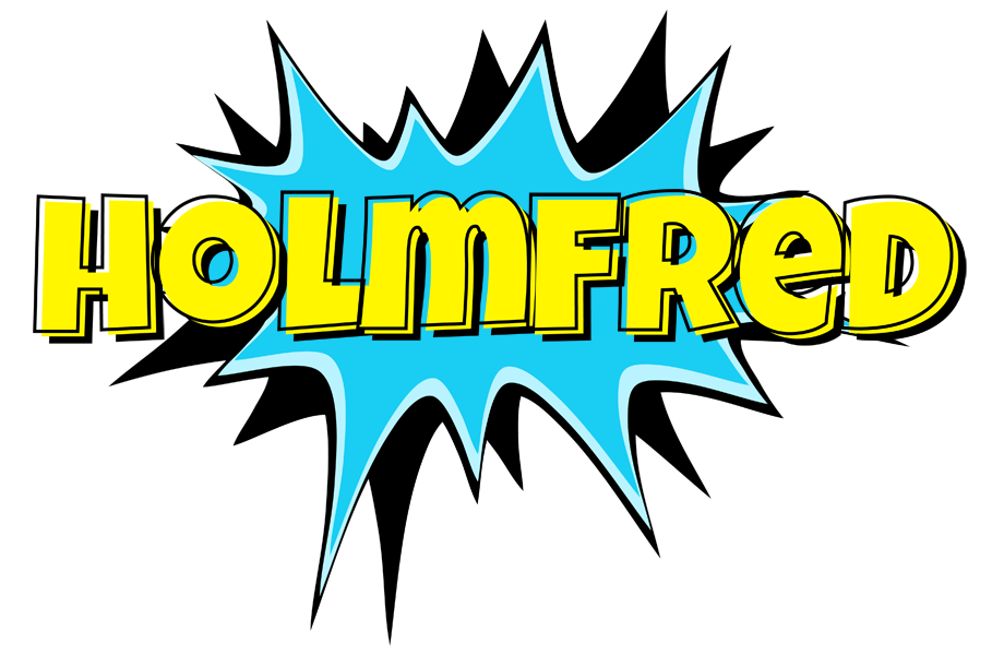 Holmfred amazing logo