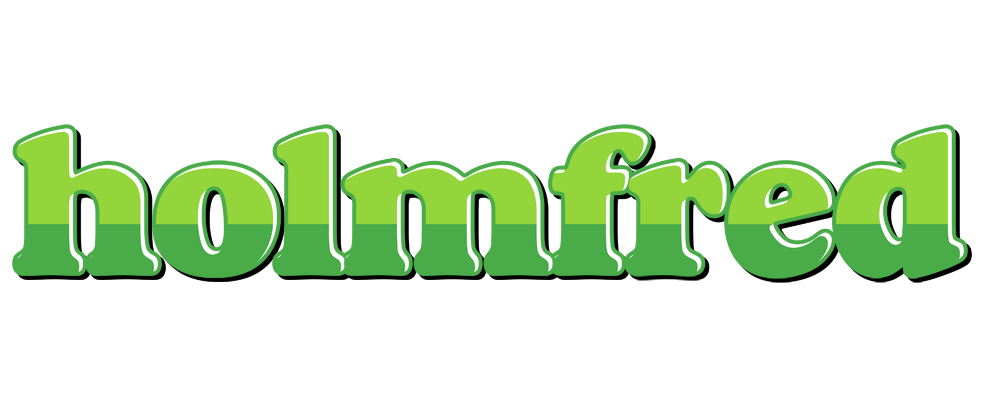 Holmfred apple logo