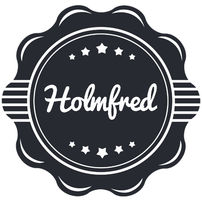 Holmfred badge logo