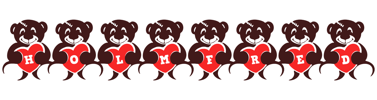Holmfred bear logo