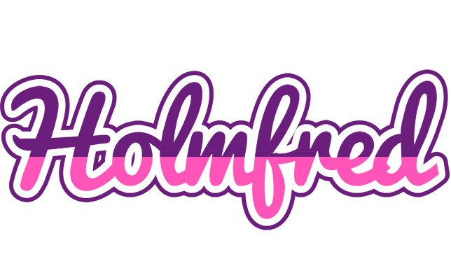 Holmfred cheerful logo
