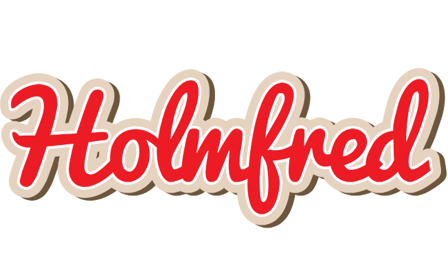 Holmfred chocolate logo