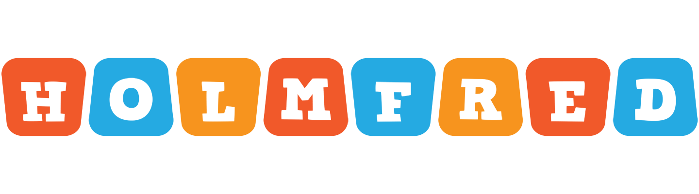 Holmfred comics logo