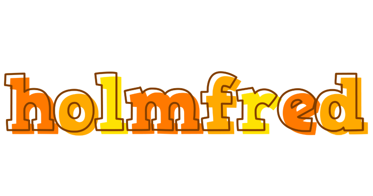 Holmfred desert logo