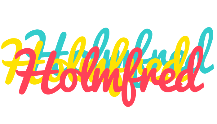 Holmfred disco logo