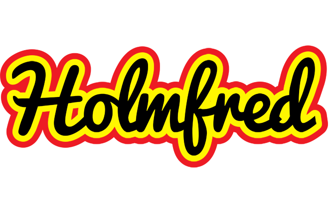Holmfred flaming logo
