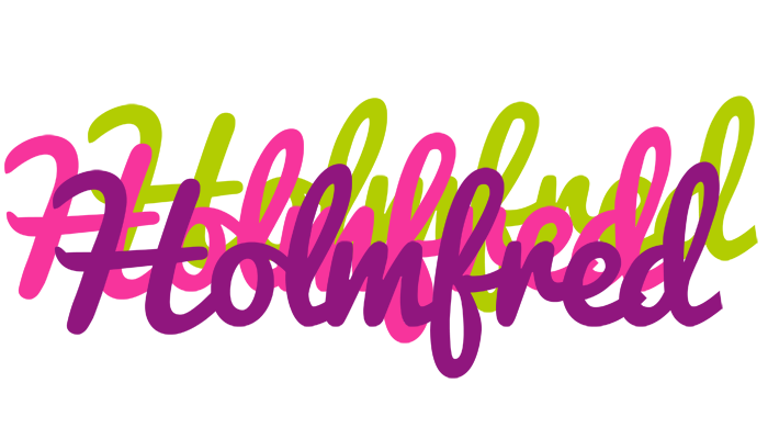 Holmfred flowers logo
