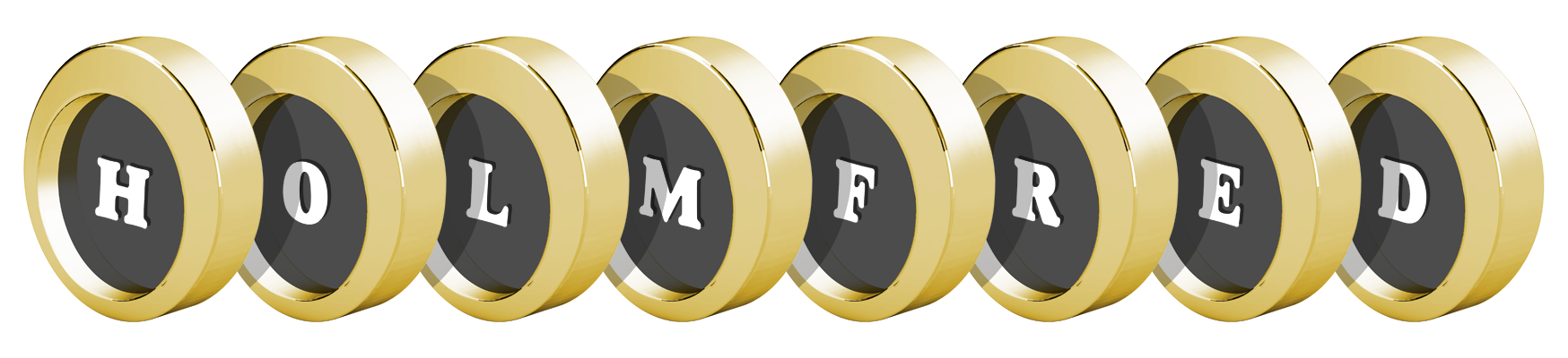 Holmfred gold logo