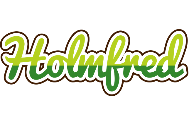 Holmfred golfing logo