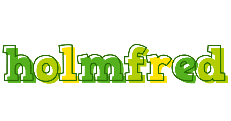 Holmfred juice logo