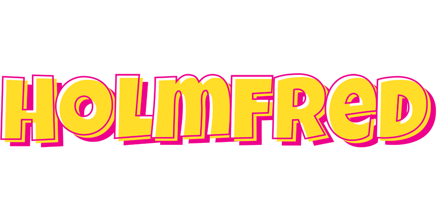 Holmfred kaboom logo