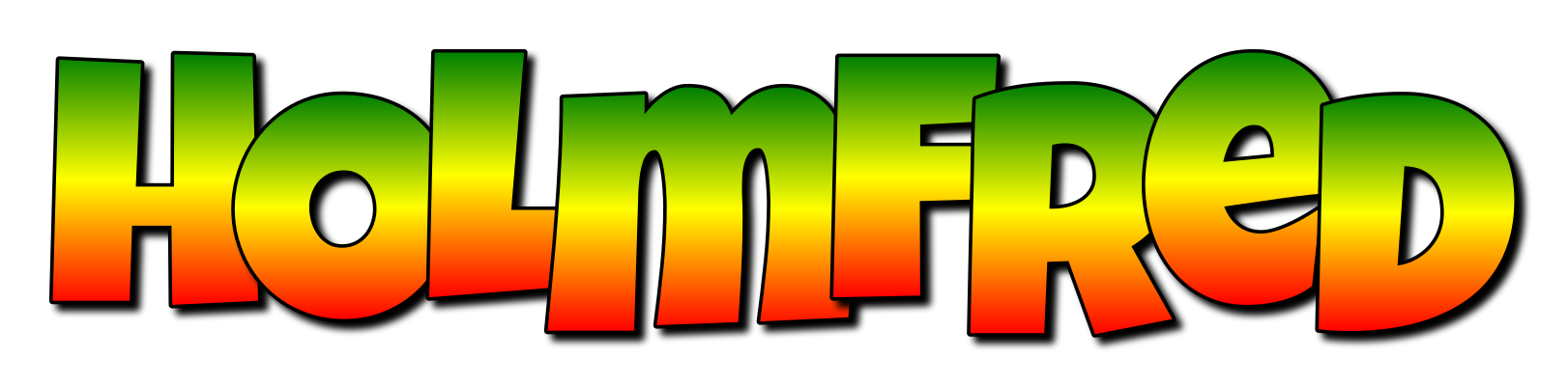 Holmfred mango logo