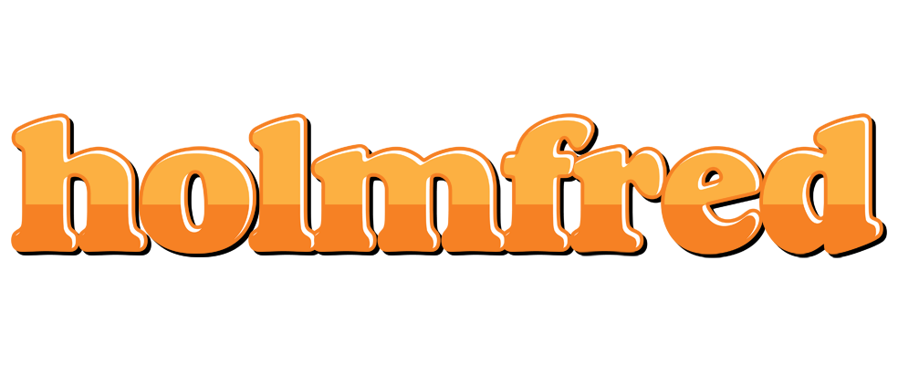 Holmfred orange logo