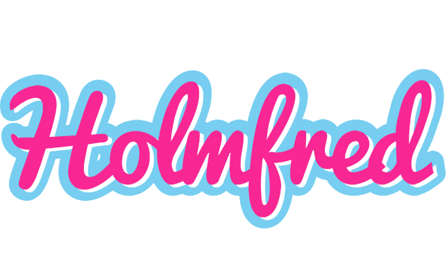 Holmfred popstar logo