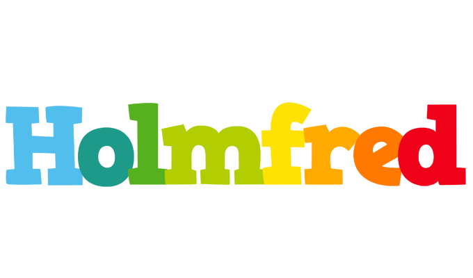 Holmfred rainbows logo