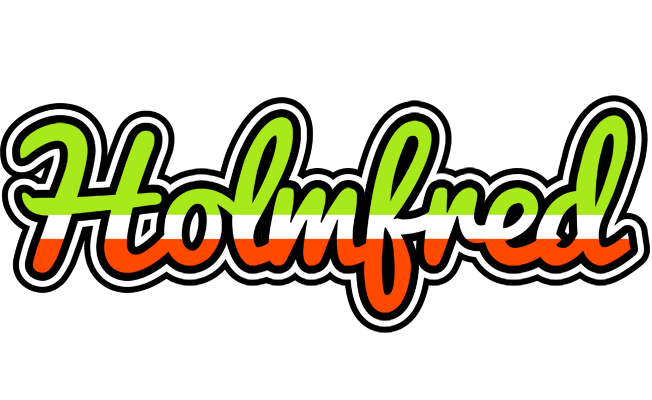 Holmfred superfun logo