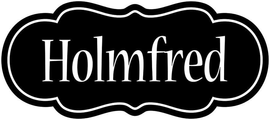 Holmfred welcome logo