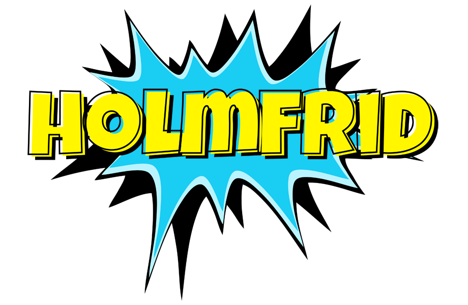 Holmfrid amazing logo