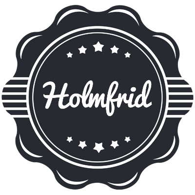 Holmfrid badge logo