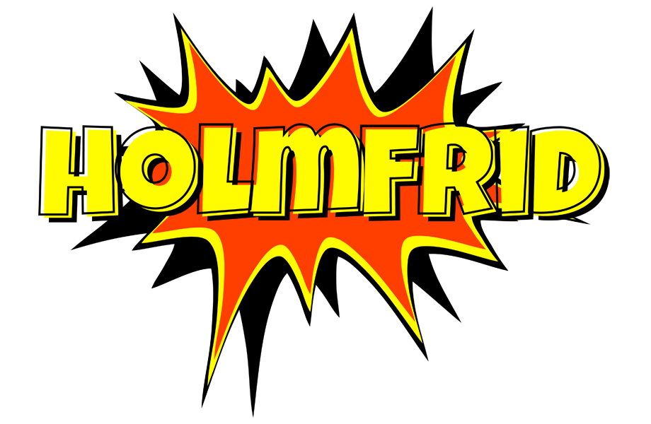 Holmfrid bazinga logo