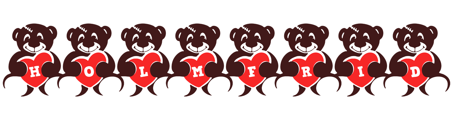 Holmfrid bear logo