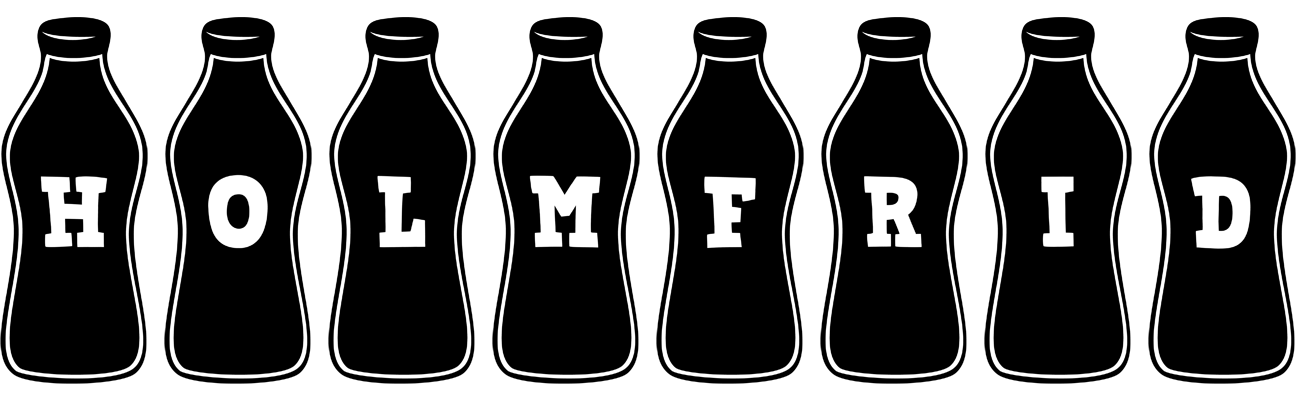 Holmfrid bottle logo