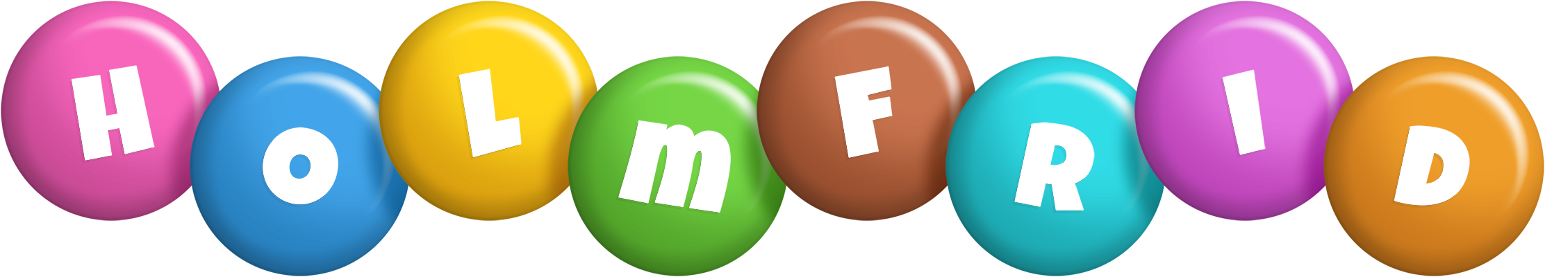 Holmfrid candy logo