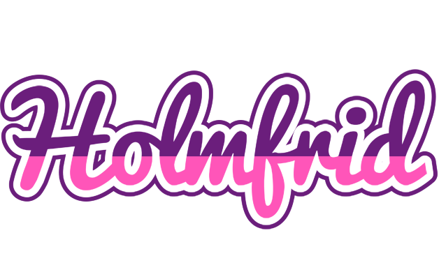 Holmfrid cheerful logo