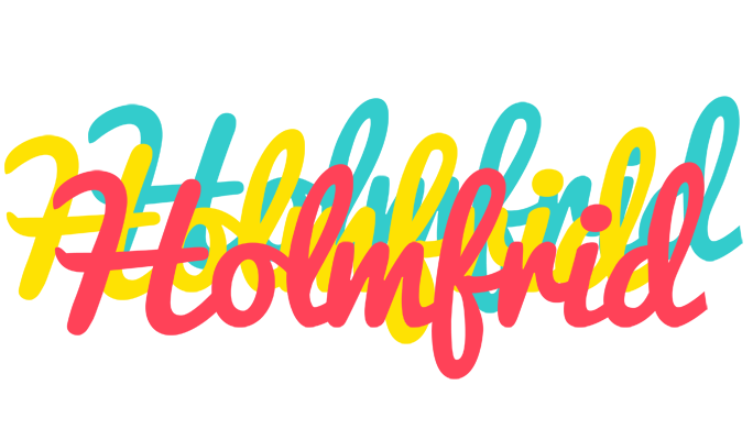 Holmfrid disco logo