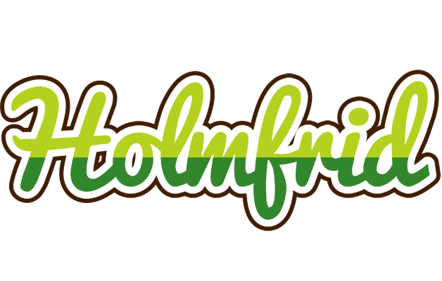 Holmfrid golfing logo