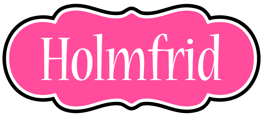 Holmfrid invitation logo