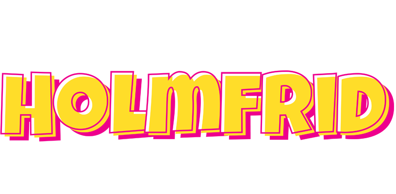 Holmfrid kaboom logo