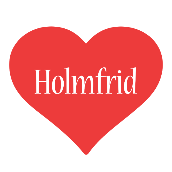 Holmfrid love logo