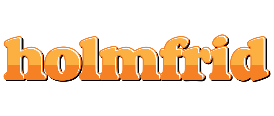 Holmfrid orange logo