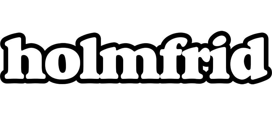 Holmfrid panda logo