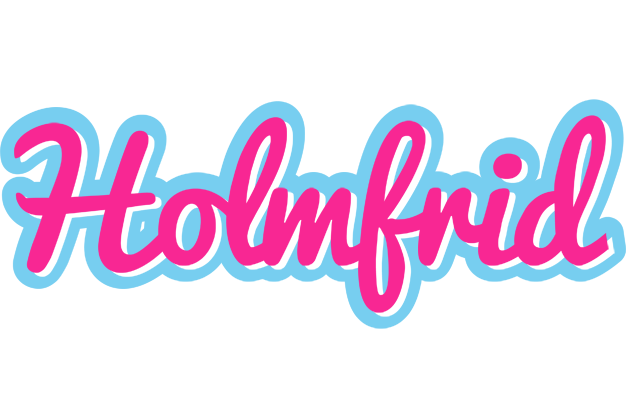 Holmfrid popstar logo