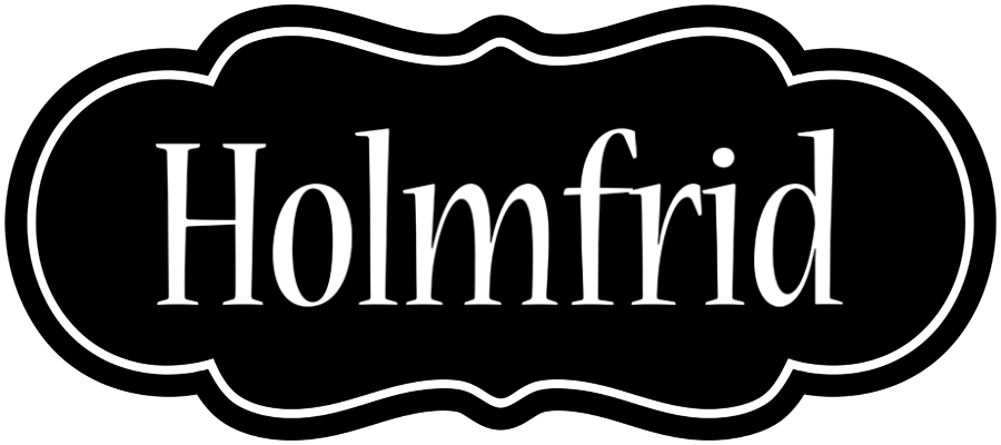 Holmfrid welcome logo