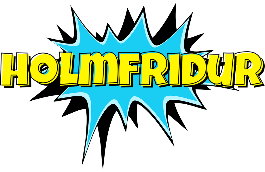 Holmfridur amazing logo